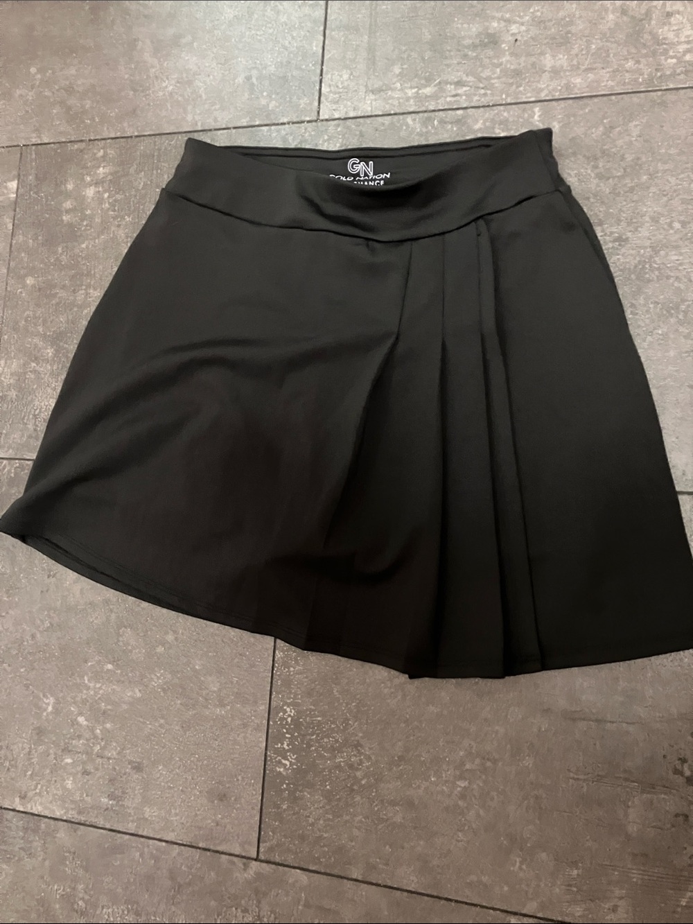 GN Active Black Pleated Athletic Skort